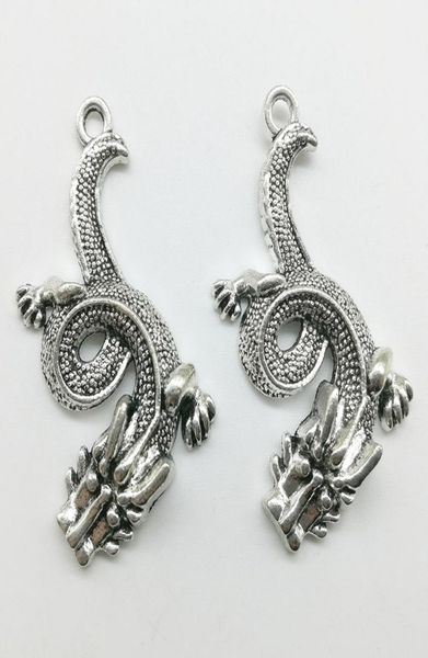 20pcslot big dragon alloy charms pendant retro jewelry diy keychain ancient silver pendant for bracelet earrings necklace 5033mm3346172, Bronze;silver
20pcslot big dragon alloy charms pendant retro jewelry diy keychain ancient silver pendant for bracelet earrings necklace 5033mm3346172, Bronze;silver