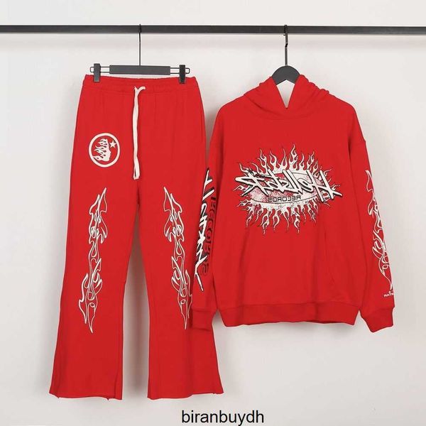 hellstar red flare retro printed men's and women's hooded sweaters casual pants set trend, Black
hellstar red flare retro printed men's and women's hooded sweaters casual pants set trend, Black