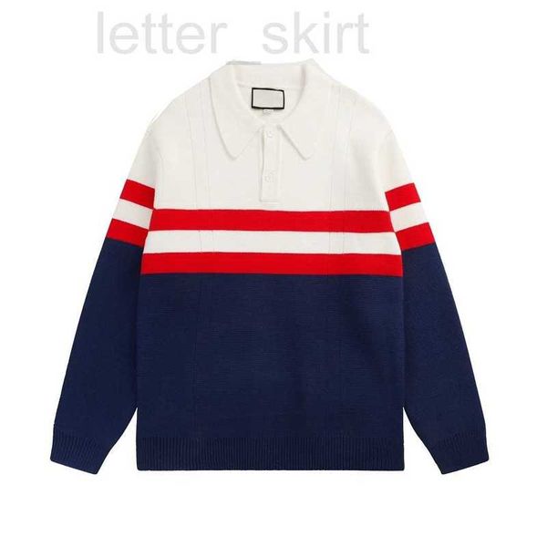 mens hoodies & sweatshirts designer correct version of color matching polo shirt knitted college style sweater casual loose mens and womens, Black
mens hoodies & sweatshirts designer correct version of color matching polo shirt knitted college style sweater casual loose mens and womens, Black