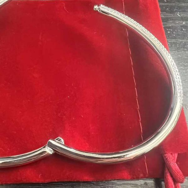 luxury wedding bracelets women man gold plated cuff nail bracelet full diamond bracelet for lover jewelry for valentine's day gift, Silver
luxury wedding bracelets women man gold plated cuff nail bracelet full diamond bracelet for lover jewelry for valentine's day gift, Silver