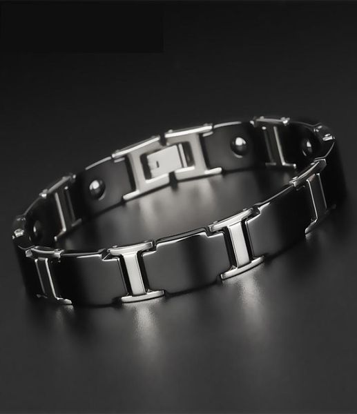 korean mens fashion popular health bracelet male ceramic braclet black tungsten steel energy magnetic therapy bileklik6925904, Golden;silver
korean mens fashion popular health bracelet male ceramic braclet black tungsten steel energy magnetic therapy bileklik6925904, Golden;silver