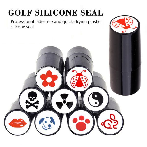 Image of Other Golf Products Golf Ball Stamper Stamp Marker Impression Seal Quickdry Plastic Multicolors Golf adis Accessories Symbol For Golfer Gift 230907