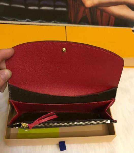womens emilie wallets fashion button long wallet card pouch round coin purse zippy brown waterproof famous card bag8816884, Red;black
womens emilie wallets fashion button long wallet card pouch round coin purse zippy brown waterproof famous card bag8816884, Red;black