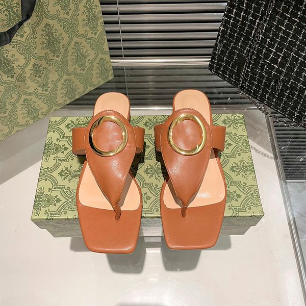 new women anti slide fashion square blondie slippers luxury designer classic round double button ladies sandals leather sole flat clamping f, Black
new women anti slide fashion square blondie slippers luxury designer classic round double button ladies sandals leather sole flat clamping f, Black