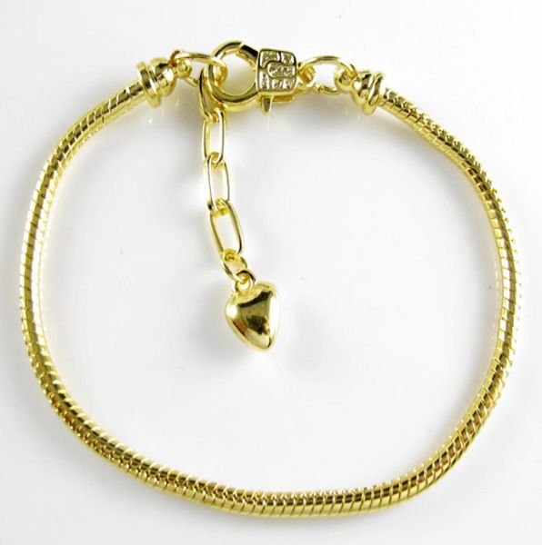 wholesale 20pcs gold plated chain screw lobster clasp charms bracelet with heart fit european style big hole charms beads9357977, Golden;silver
wholesale 20pcs gold plated chain screw lobster clasp charms bracelet with heart fit european style big hole charms beads9357977, Golden;silver