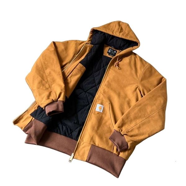 designer carharts men's new high-quality heavy canvas hooded jacket j 140 tooling coat for men and women in spring and autumn, Black;brown
designer carharts men's new high-quality heavy canvas hooded jacket j 140 tooling coat for men and women in spring and autumn, Black;brown