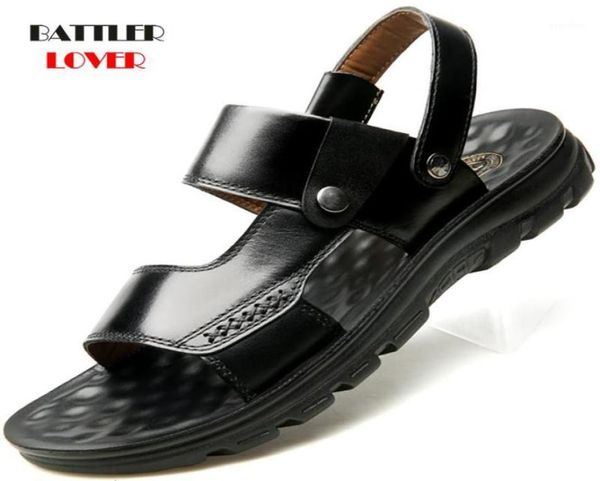 men cow leather sandals outdoor 2020 summer handmade shoes mens breathable casual shoes beach footwear walking sandals slipper12073080, Black
men cow leather sandals outdoor 2020 summer handmade shoes mens breathable casual shoes beach footwear walking sandals slipper12073080, Black