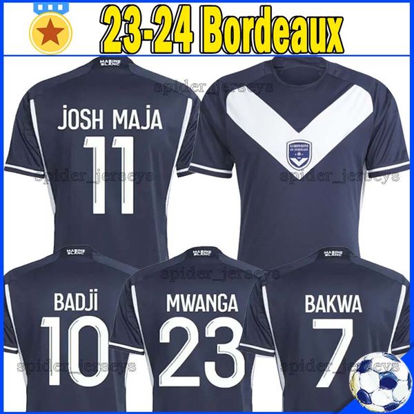 23 24 bordeaux soccer jerseys 2023 2024 bakwa badji josh maja mwanga men uniforms blue home football shirts, Black;yellow
23 24 bordeaux soccer jerseys 2023 2024 bakwa badji josh maja mwanga men uniforms blue home football shirts, Black;yellow