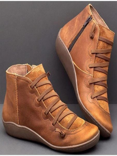 ankle boots women pu zip vintage ladies flat cross woman shoes female casual women039s short plush 2019 autumn winter botas muj5759878, Black
ankle boots women pu zip vintage ladies flat cross woman shoes female casual women039s short plush 2019 autumn winter botas muj5759878, Black