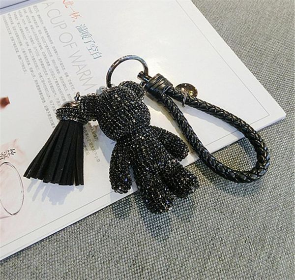 full rhinestone cartoon bear keychain car velvet tassel key chain ring holder pendant for bag charm chaveiro llaveros mujer gift1071429, Silver
full rhinestone cartoon bear keychain car velvet tassel key chain ring holder pendant for bag charm chaveiro llaveros mujer gift1071429, Silver