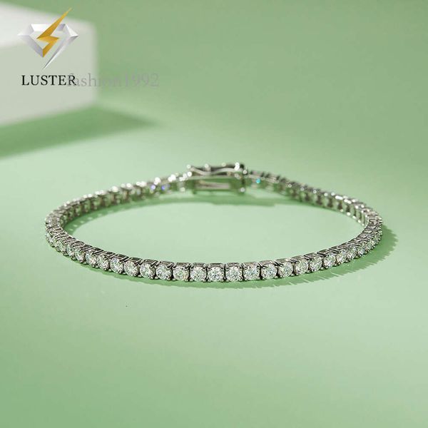 jewelry 4mm d vvs1 moissanite diamond tennis chain necklace, Silver
jewelry 4mm d vvs1 moissanite diamond tennis chain necklace, Silver