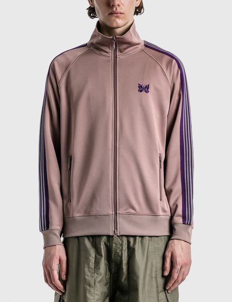 mens jackets version taupe needles track jacket men women knitted purple stripe poly smooth needles jackets butterfly sport coat 230906, Black;brown
mens jackets version taupe needles track jacket men women knitted purple stripe poly smooth needles jackets butterfly sport coat 230906, Black;brown