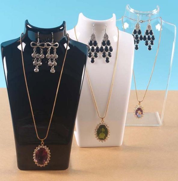 three colors 2013575cm mannequin necklace jewelry pendant display stand holder show decorate jewelry display shelf6822669, Black
three colors 2013575cm mannequin necklace jewelry pendant display stand holder show decorate jewelry display shelf6822669, Black