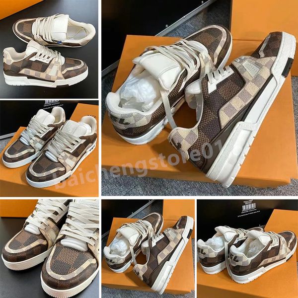 2023 for mens woman trainer men sneakers since designer shoes black white green blue denim leather new arrive casual sneaker size 35-46 b4
2023 for mens woman trainer men sneakers since designer shoes black white green blue denim leather new arrive casual sneaker size 35-46 b4