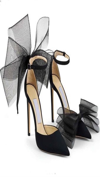 designer elegant brands averly sandals shoes pointed toe mesh bow pumps women high heels aveline ankle strap dress wedding bridal 9412915, Black
designer elegant brands averly sandals shoes pointed toe mesh bow pumps women high heels aveline ankle strap dress wedding bridal 9412915, Black