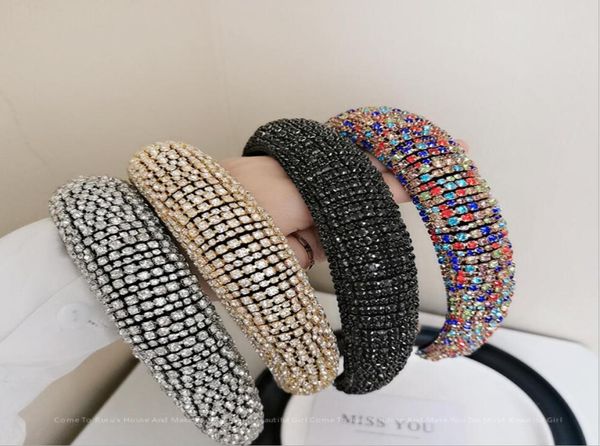 baroque full crystal headbands hair bands for women lady shiny padded diamond headband hair hoop fashion party jewelry accessories5049578, Silver
baroque full crystal headbands hair bands for women lady shiny padded diamond headband hair hoop fashion party jewelry accessories5049578, Silver