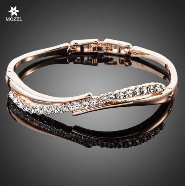 wholesale mozel fashion jewelry rovski elements rose gold plated stellux austrian crystal paved bangle bracelet tb00222272460, Black
wholesale mozel fashion jewelry rovski elements rose gold plated stellux austrian crystal paved bangle bracelet tb00222272460, Black
