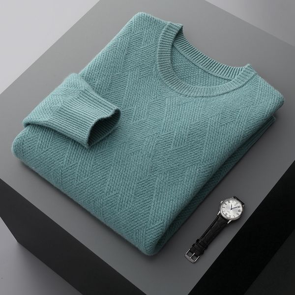 mens sweaters 100% pure merino wool mens sweater knit pullover thick warm solid color oneck long sleeves in autumn and winter 230906, White;black
mens sweaters 100% pure merino wool mens sweater knit pullover thick warm solid color oneck long sleeves in autumn and winter 230906, White;black