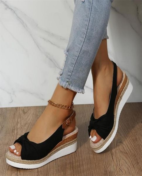 fashion buckle peep toe women sandals wedges comfort lightweight high heels wear resistant office wedding 2206207920754, Black
fashion buckle peep toe women sandals wedges comfort lightweight high heels wear resistant office wedding 2206207920754, Black