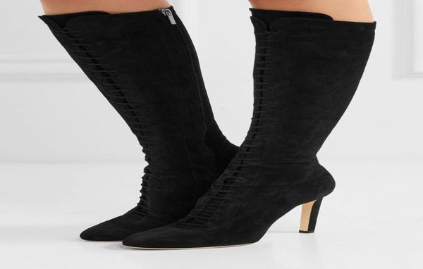 italianmade desiree laceup black suede leather knee boots women stiletto boot high heels fashion style lady fashion slim thigh h5076449
italianmade desiree laceup black suede leather knee boots women stiletto boot high heels fashion style lady fashion slim thigh h5076449