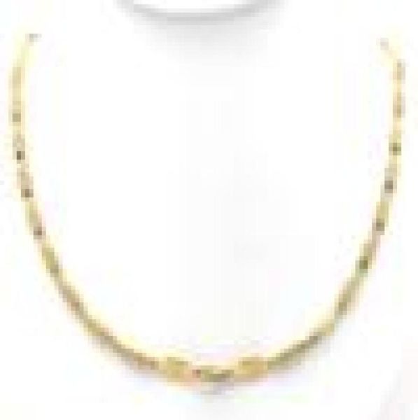 18 k yellow gold stamp link pendant accessories flat chain solid necklace mens womens gift 550 long 3mm8034491, Silver
18 k yellow gold stamp link pendant accessories flat chain solid necklace mens womens gift 550 long 3mm8034491, Silver