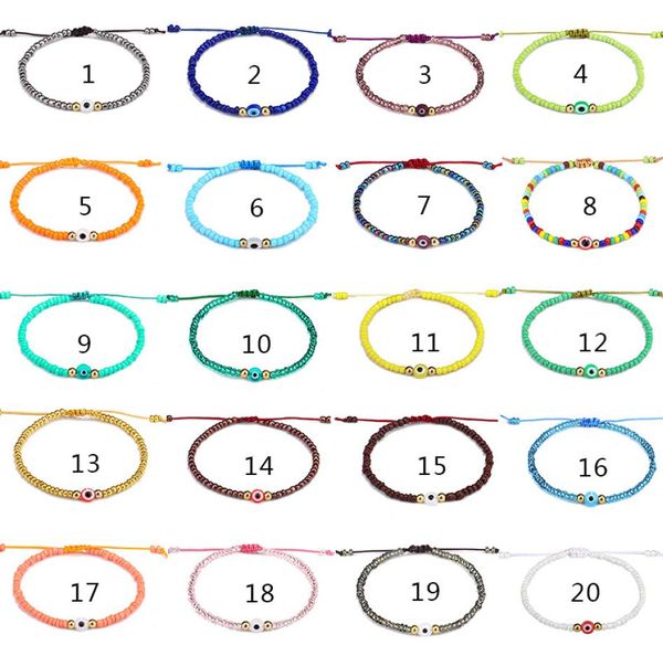 evil turkish eye bracelet handmade rope chain colorful crystal rice beaded braided bracelets for women mens7313063, Golden;silver
evil turkish eye bracelet handmade rope chain colorful crystal rice beaded braided bracelets for women mens7313063, Golden;silver