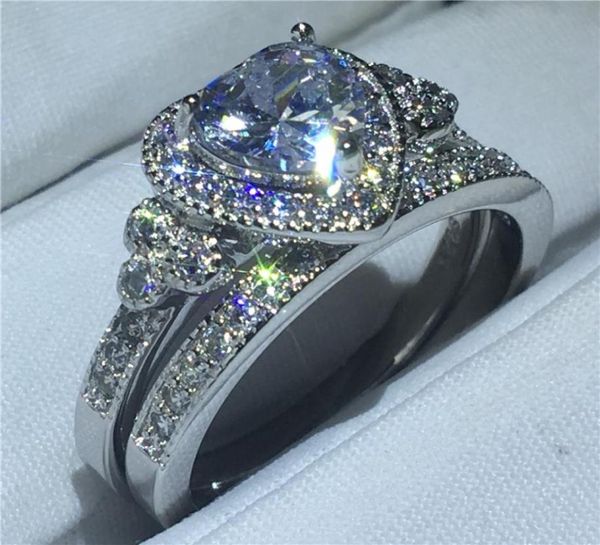 choucong vintage heart shape promise ring sets diamond 925 sterling silver engagement wedding band rings for women jewelry5182317, Slivery;golden
choucong vintage heart shape promise ring sets diamond 925 sterling silver engagement wedding band rings for women jewelry5182317, Slivery;golden