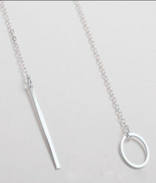 chains 1pc womens unique charming tone bar circle lariat necklace chic y shaped gold color style pendant5300900, Silver
chains 1pc womens unique charming tone bar circle lariat necklace chic y shaped gold color style pendant5300900, Silver