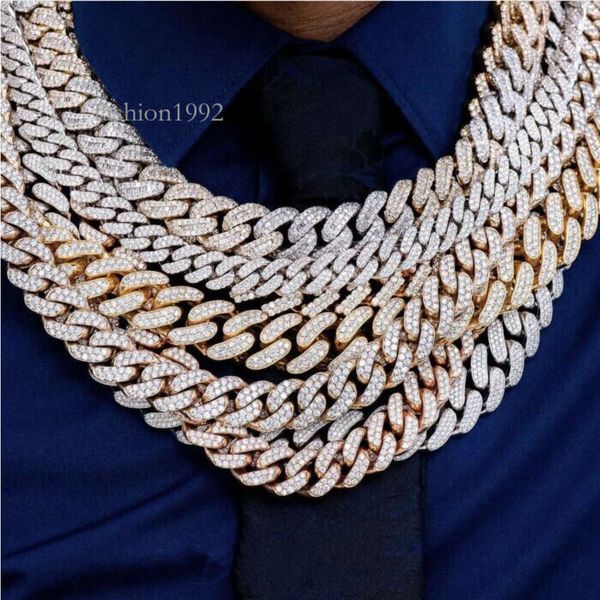 Custom Pass Diamond Test Vvs Moissanite Diamond Cuban Link Chain 10Mm 12Mm 14Mm 18Mm 19Mm 20Mm Hip Hop Necklace Men Jewelry
Custom Pass Diamond Test Vvs Moissanite Diamond Cuban Link Chain 10Mm 12Mm 14Mm 18Mm 19Mm 20Mm Hip Hop Necklace Men Jewelry