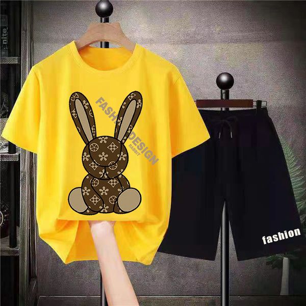 men's tracksuits mens t-shirts set cotton luxury brand quality shorts tracksuit 2 piece outfits fashion print summer man clothing stree, Gray 
men's tracksuits mens t-shirts set cotton luxury brand quality shorts tracksuit 2 piece outfits fashion print summer man clothing stree, Gray