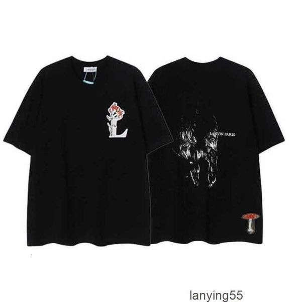 2023 designer lanvins t shirts mens women cottons man s casual shirt luxurys clothing street shorts sleeve clothes black, White;black
2023 designer lanvins t shirts mens women cottons man s casual shirt luxurys clothing street shorts sleeve clothes black, White;black