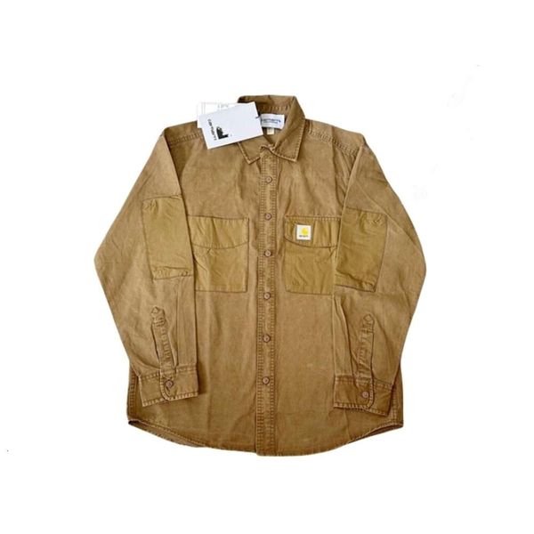 designer carharts men's fashion new autumn new fashion brand simple loose fitting light shirt coat unisex, Black;brown
designer carharts men's fashion new autumn new fashion brand simple loose fitting light shirt coat unisex, Black;brown