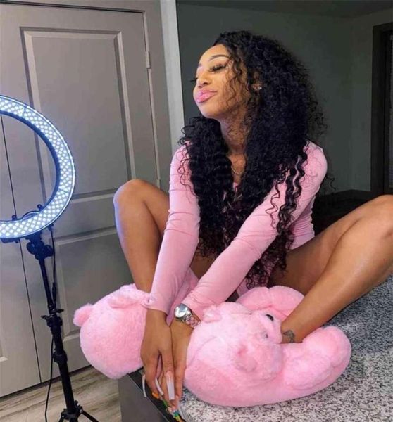 women winter lovely cartoon teddy bear cotton slippers rainbow colorful warm slides cute bear indoor shoes faux fur slides girl h15939002, Black
women winter lovely cartoon teddy bear cotton slippers rainbow colorful warm slides cute bear indoor shoes faux fur slides girl h15939002, Black