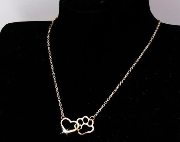 concise american jewelry animal foot paw heart pendant chain necklace clavicle hollow design new fashion factory direct7554814, Silver
concise american jewelry animal foot paw heart pendant chain necklace clavicle hollow design new fashion factory direct7554814, Silver