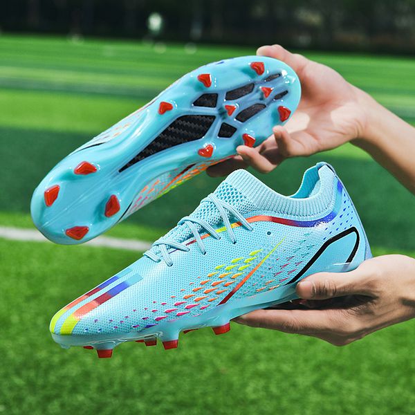 dress shoes luxury quality men soccer shoes outdoor training long spike football mens boots non-slip grass cleats grassland women sneakers 2, Black
dress shoes luxury quality men soccer shoes outdoor training long spike football mens boots non-slip grass cleats grassland women sneakers 2, Black