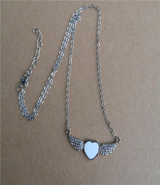 sublimation blank small angel wings with zircon necklaces pendants fashion transfer printing blank jewelry consumables7590709, Silver
sublimation blank small angel wings with zircon necklaces pendants fashion transfer printing blank jewelry consumables7590709, Silver