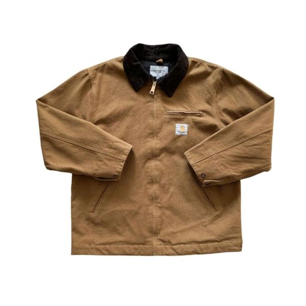 designer carharts men's fashion new original quality high-american antique detroit canvas wash jacket star trek couple coat, Black;brown
designer carharts men's fashion new original quality high-american antique detroit canvas wash jacket star trek couple coat, Black;brown