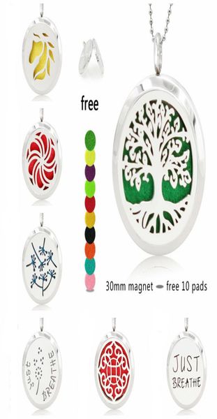 tree of life just breathe 30mm magnet stainless steel diffuser necklace pendant essential oil aromatherapy perfume locket 10 pads 1640827, Silver
tree of life just breathe 30mm magnet stainless steel diffuser necklace pendant essential oil aromatherapy perfume locket 10 pads 1640827, Silver