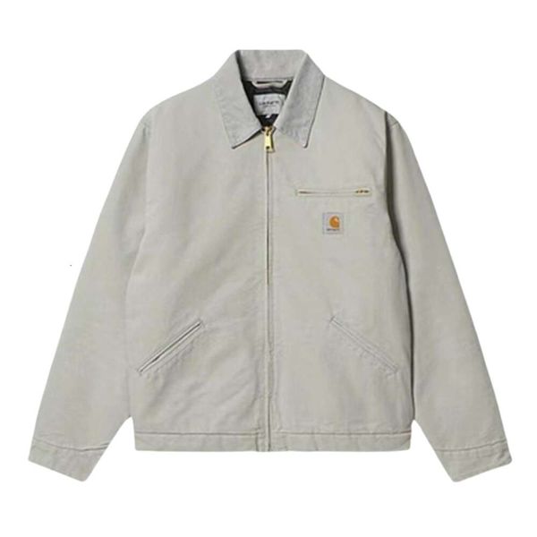 designer carharts men's new high-quality fashion brand work jacket heavy industry men's lapel zipper thin coat men and women', Black;brown
designer carharts men's new high-quality fashion brand work jacket heavy industry men's lapel zipper thin coat men and women', Black;brown