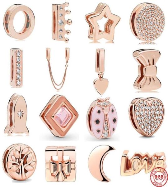 new 925 sterling silver charm rose gold reflexions moon love family clip diy beads for women bracelet66526255693680, Black
new 925 sterling silver charm rose gold reflexions moon love family clip diy beads for women bracelet66526255693680, Black