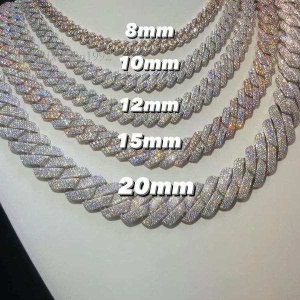 Custom Pass Diamond Test Vvs Moissanite Diamond Cuban Link Chain 10Mm 12Mm 15Mm 18Mm 20Mm Hip Hop Necklace Men Jewelry
Custom Pass Diamond Test Vvs Moissanite Diamond Cuban Link Chain 10Mm 12Mm 15Mm 18Mm 20Mm Hip Hop Necklace Men Jewelry