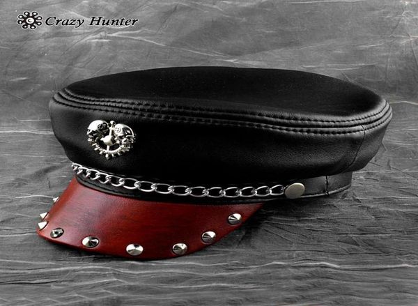 coolstuddedskullmenswomensunisexgenuineleatherbikerpunkrockercaphat8141356, Blue;gray
coolstuddedskullmenswomensunisexgenuineleatherbikerpunkrockercaphat8141356, Blue;gray