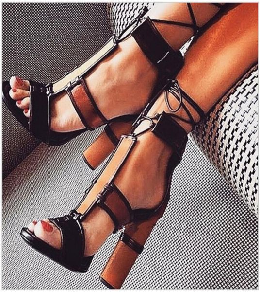 patchwork chunky high heels summer shoes women sandals thick heels crosstied ladies zapatos patch color pumps woman7190382, Black
patchwork chunky high heels summer shoes women sandals thick heels crosstied ladies zapatos patch color pumps woman7190382, Black