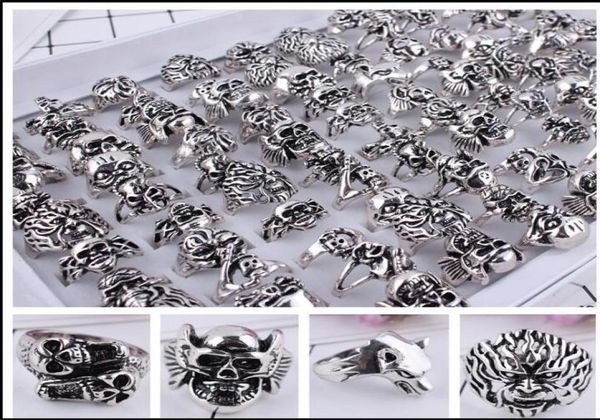 mixed 20pcs uality gothic punk assorted whole lots skull style bikers men039s vintage tibetan rings 16527225026, Silver
mixed 20pcs uality gothic punk assorted whole lots skull style bikers men039s vintage tibetan rings 16527225026, Silver