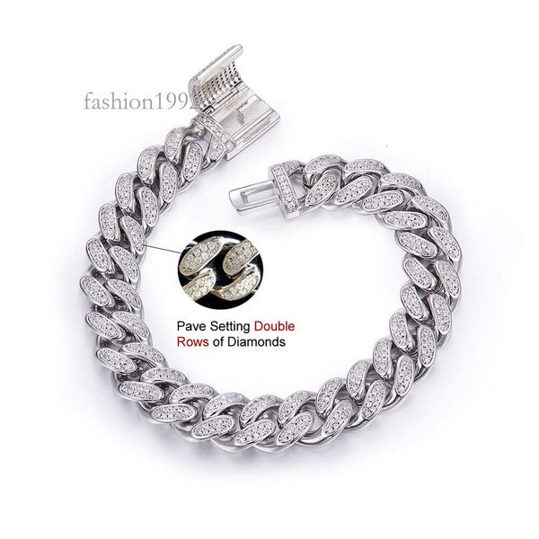 Smn54 S Sterling Sier Gra Moissanite 12Mm Wide Diamond Iced Out Necklace Miami Cuban Link Chain For Hiphop Rapper Life
Smn54 S Sterling Sier Gra Moissanite 12Mm Wide Diamond Iced Out Necklace Miami Cuban Link Chain For Hiphop Rapper Life