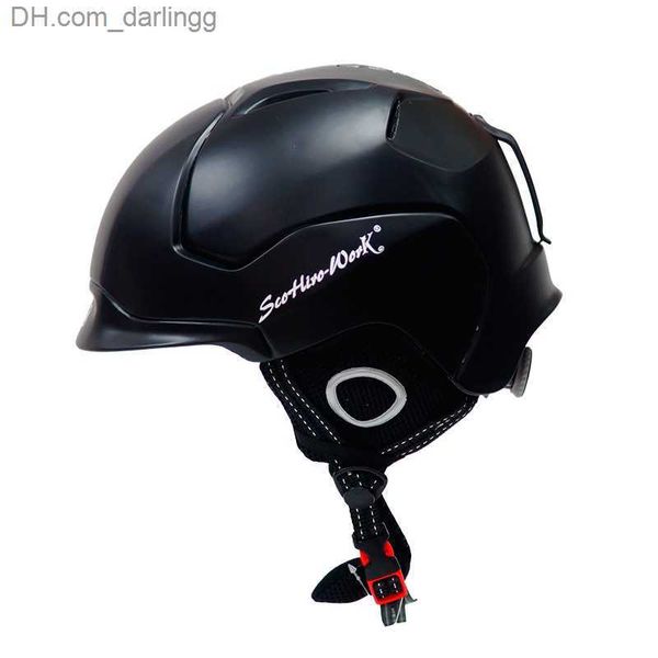 Image of Cycling Helmets Winter Men Women Ski Helmet Ultralight Integrally-molded Breathable Snowboard Helmet Safe Skateboard Helmet Multi-color Optional Q230907