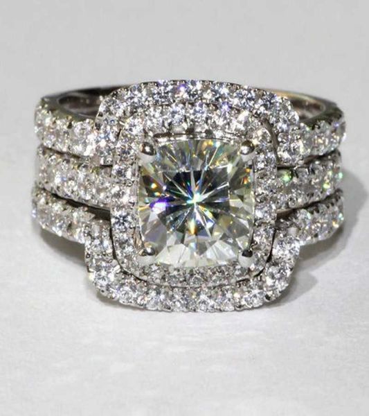 luxury 10k white gold 3ct lab diamond ring sets 3in1 engagement wedding band rings for women men statement party jewelry gift3423874, Golden;silver
luxury 10k white gold 3ct lab diamond ring sets 3in1 engagement wedding band rings for women men statement party jewelry gift3423874, Golden;silver