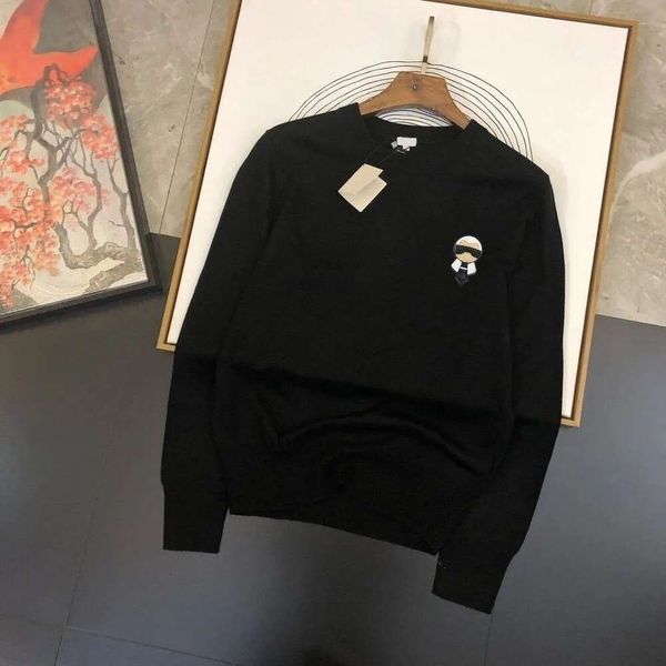winter round neck sweaters men women knitwear karl designer sweater doll embroidery shirt pullover coat men's casual sweatshirt, White;black
winter round neck sweaters men women knitwear karl designer sweater doll embroidery shirt pullover coat men's casual sweatshirt, White;black