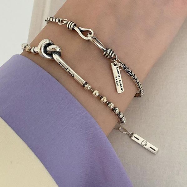 simple 925titanium steel roman digital bracelet personality jewelry girlfriends charm bracelets with women girl bangle link6962579, Black
simple 925titanium steel roman digital bracelet personality jewelry girlfriends charm bracelets with women girl bangle link6962579, Black