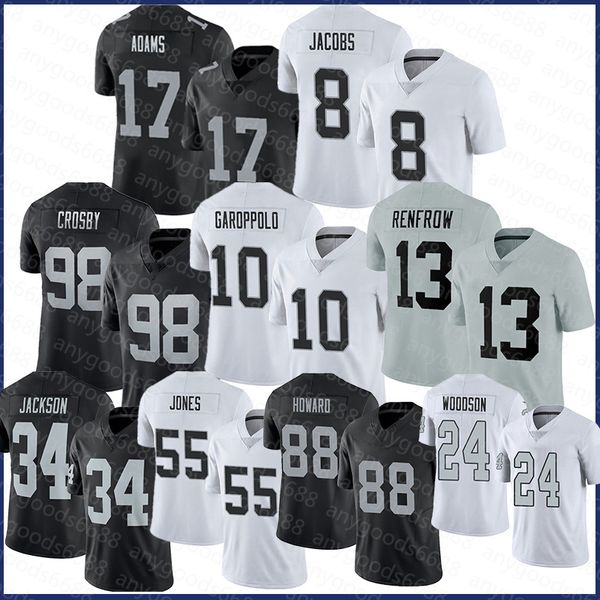 98 maxx crosby football jersey 17 davante adams josh jacobs jimmy garoppolo hunter renfrow chandler jones bo jackson o.j. howard jakobi meye, Black;red
98 maxx crosby football jersey 17 davante adams josh jacobs jimmy garoppolo hunter renfrow chandler jones bo jackson o.j. howard jakobi meye, Black;red